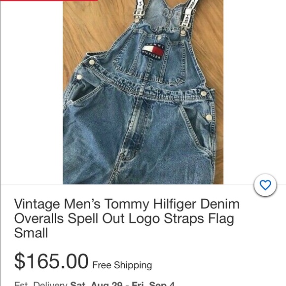 Vintage Tommy Hilfiger overalls 90s medium - Picture 11 of 11